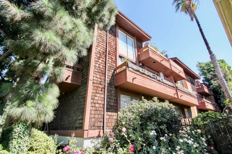The balconies at 12602 Pacific Ave