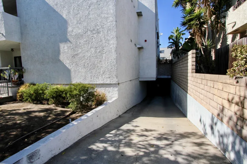 The parking for resdients at 12629 Caswell Ave in Mar Vista, California