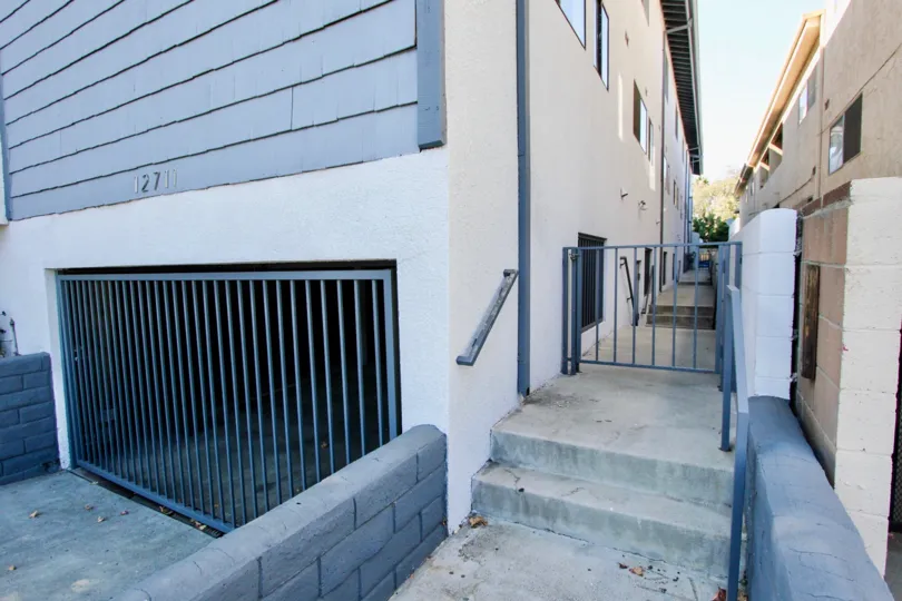 The side entrance into 12711 Mitchell Ave