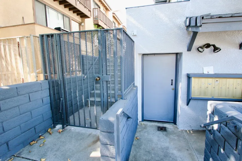 A door into 12711 Mitchell Ave in Mar Vista, California