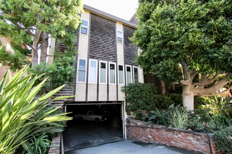 The garage for 12740 Pacific in Mar Vista, California