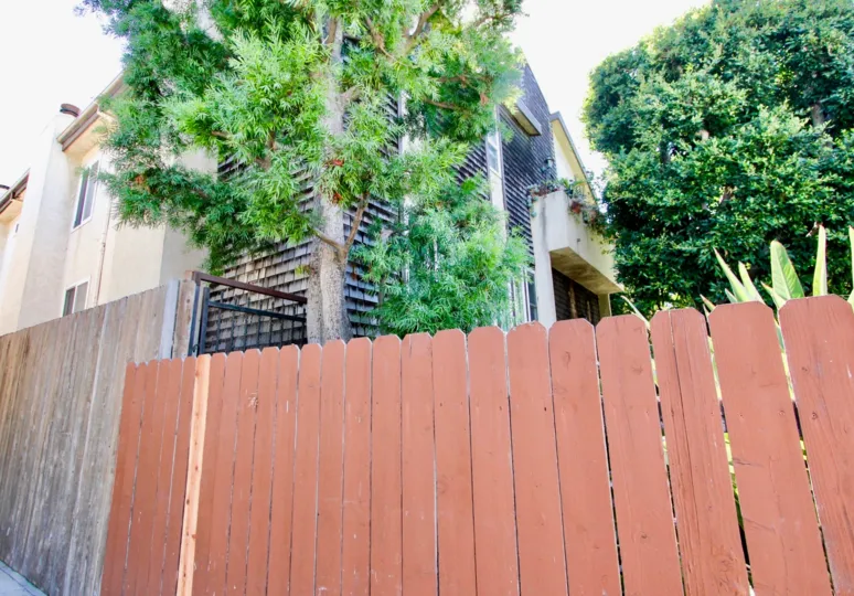 The privacy fence around 12740 Pacific