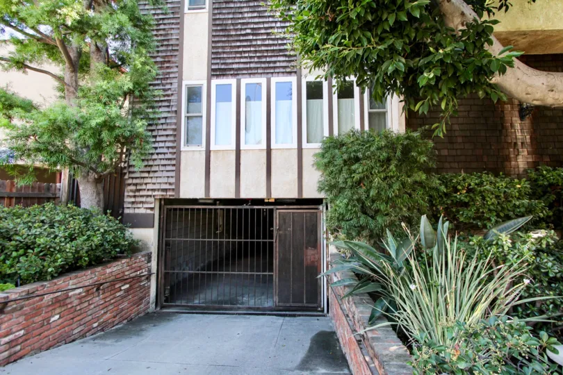 The garage for parking at 12740 Pacific