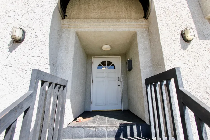 The door into 3780 Ocean View Ave