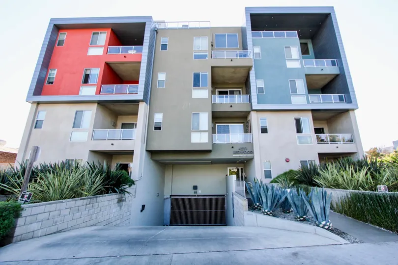 The view of 4211 Redwood in Mar Vista, California