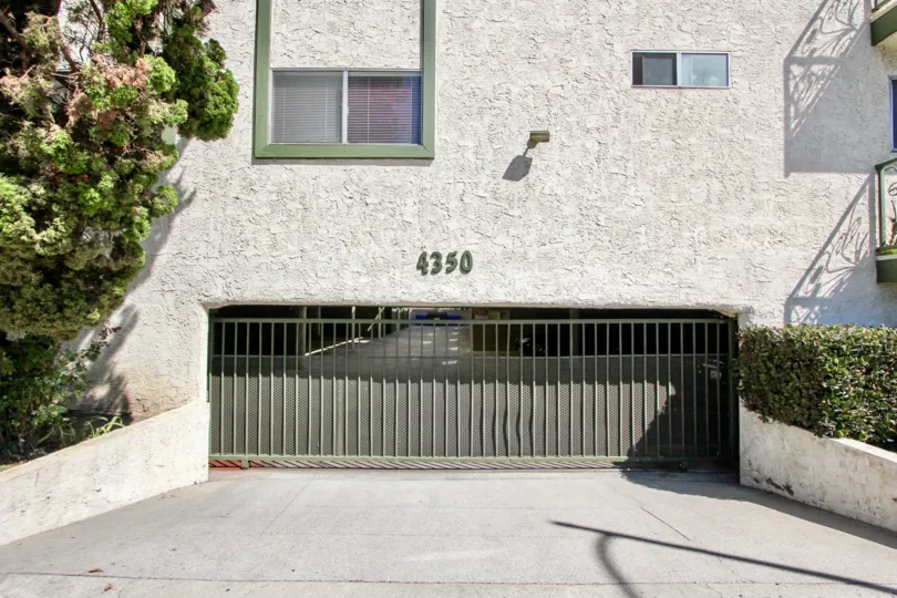 The parking at 4350 Berryman