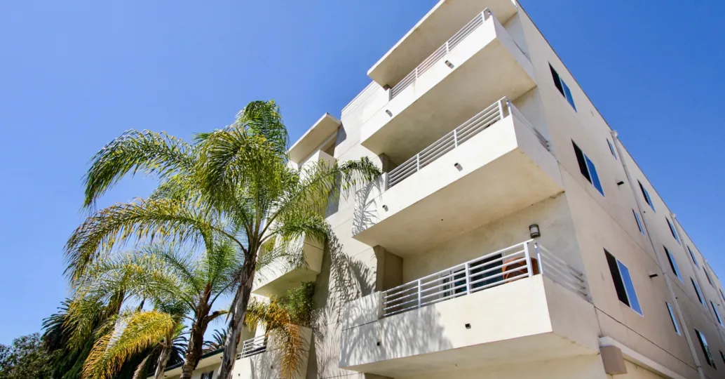 The balconies at Avon Gardens