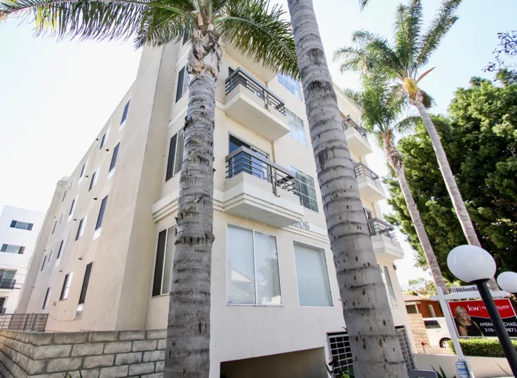 The balconies at Avon Way Condominiums
