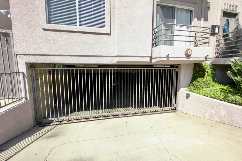 The garage at Avon Way Townhomes in Mar Vista, California