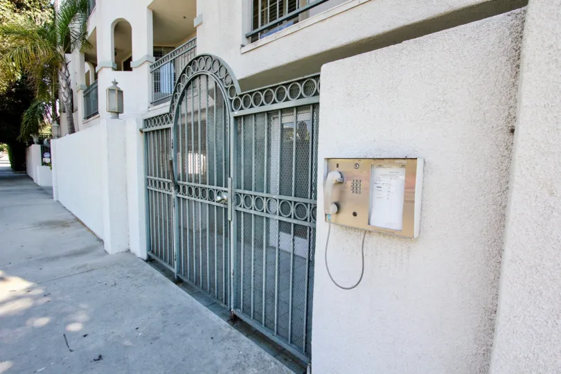 The security feature at Beethoven Gardens