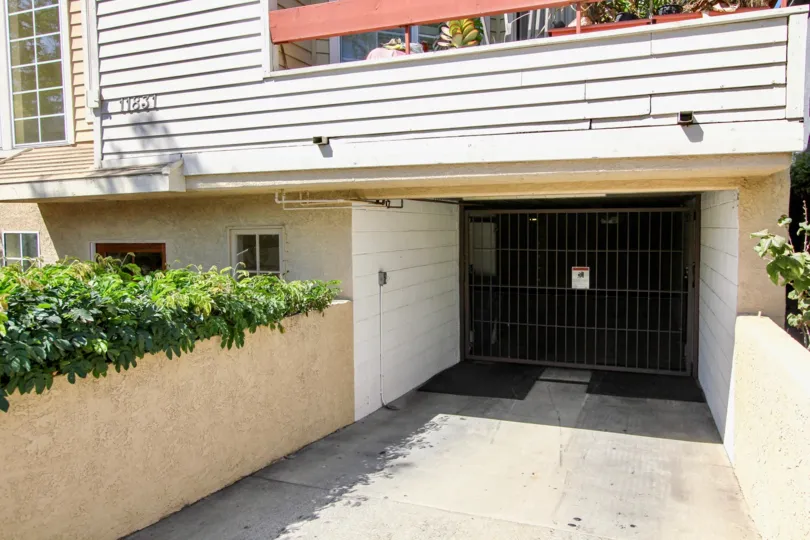 The parking for residents of Courtleigh Condos
