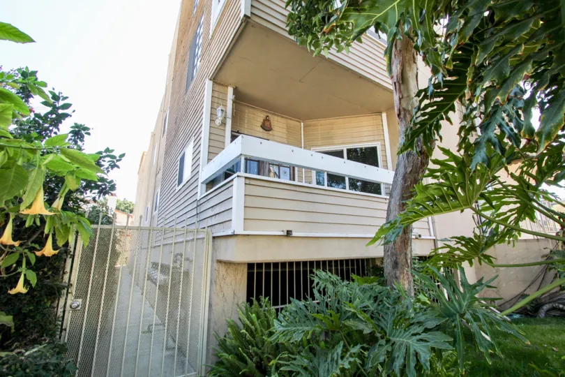 The side entrance into Courtleigh