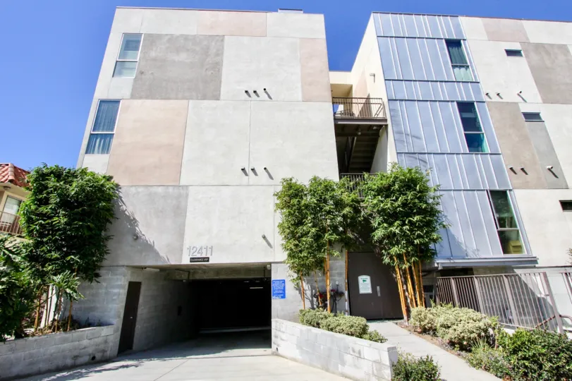 The parking at Habitat Pacific in Mar Vista, California