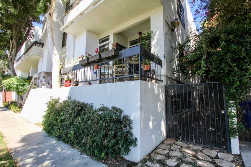 The plants around Kensington One in Mar Vista, California