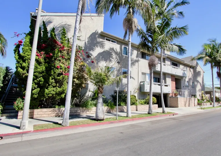 The view of Pacific Studios in Mar Vista, California