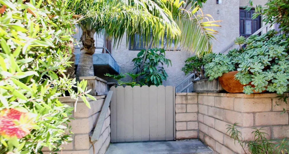 The gate entrance into Pacific Studios