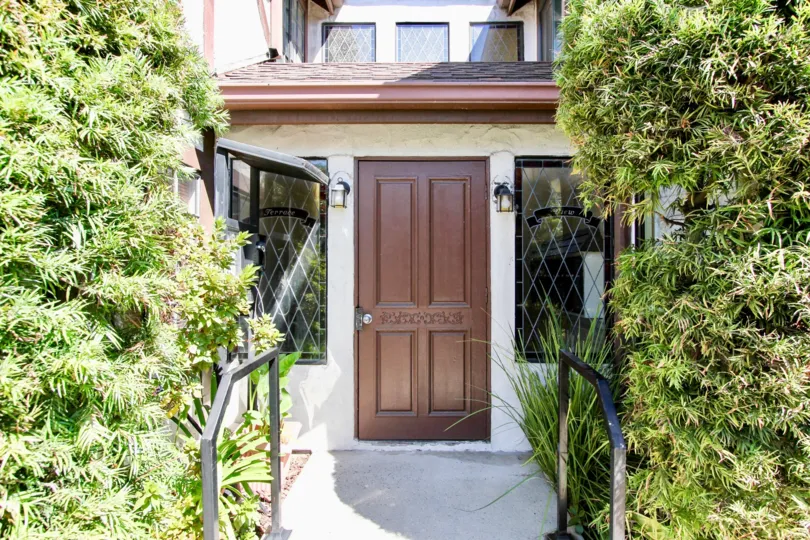 The entrance into Terrace View in Mar Vista, California