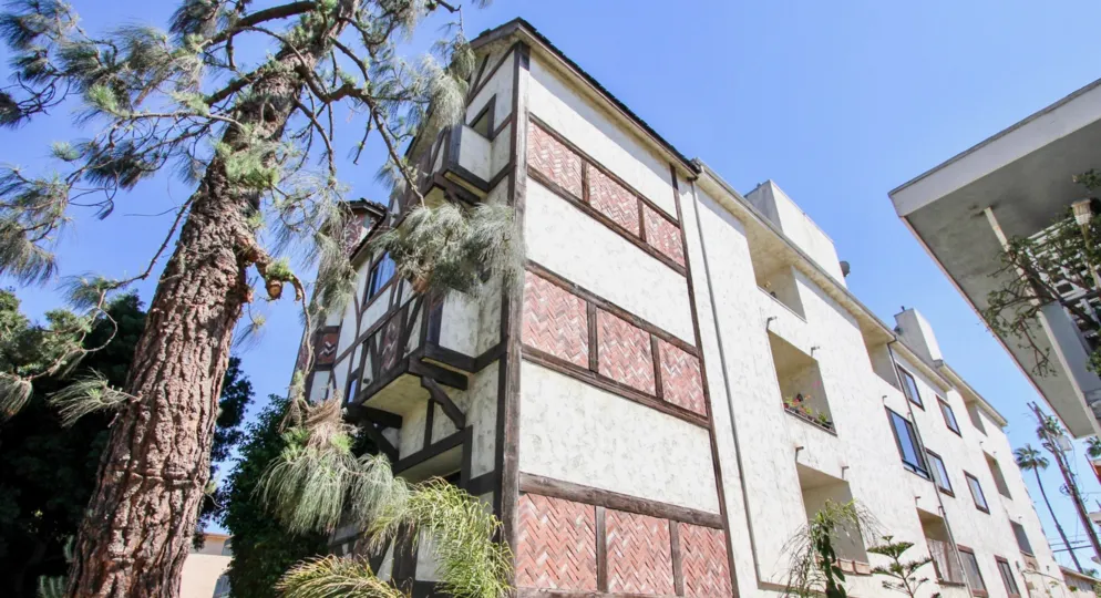 The balconies at the Venice Chateau