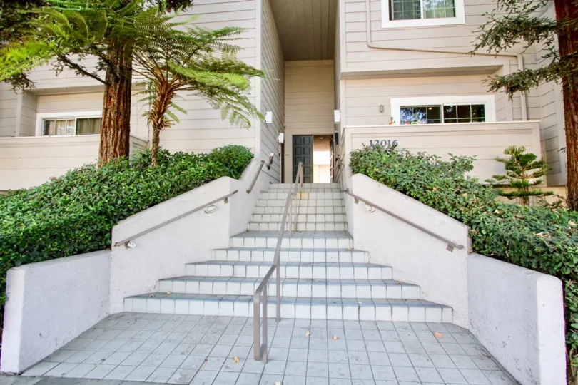 The entrance into the Wasington Place Townhomes