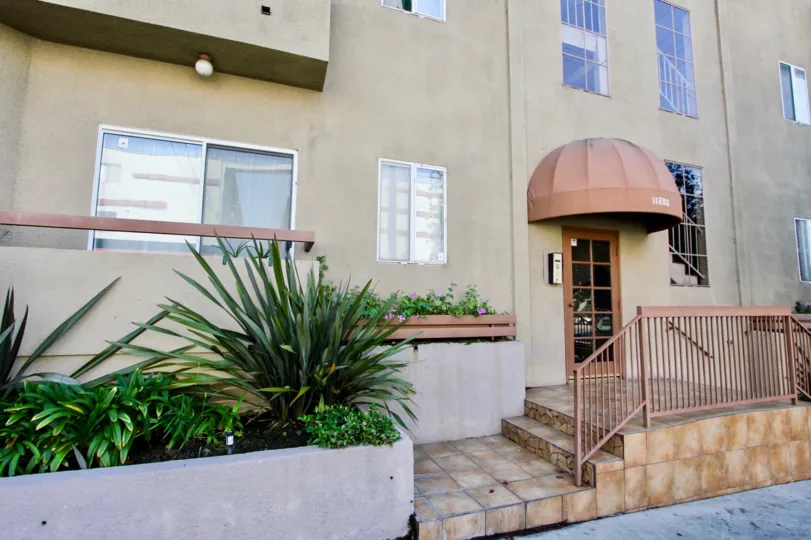 The stairs into Westminster Villas