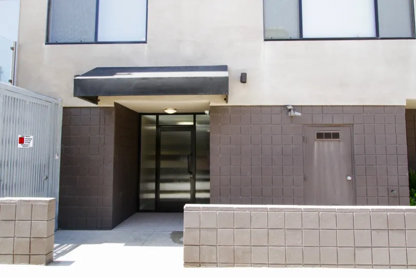 The entrance at 1 Northstar in Marina Del Rey