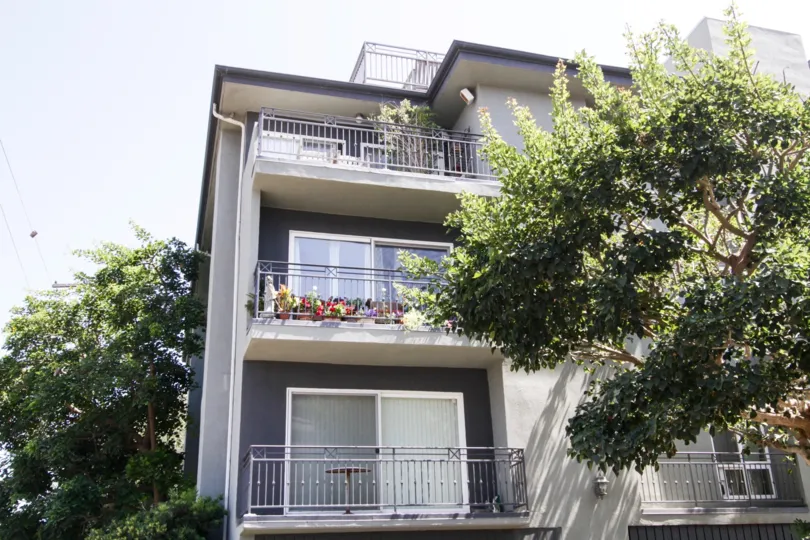 The balconies at 28 Privateer