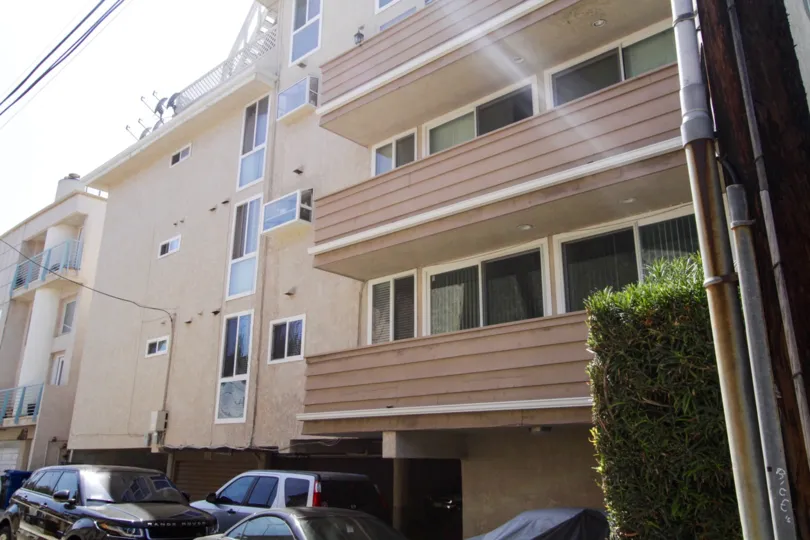 The balconies at 30 Driftwood in Marina Del Rey