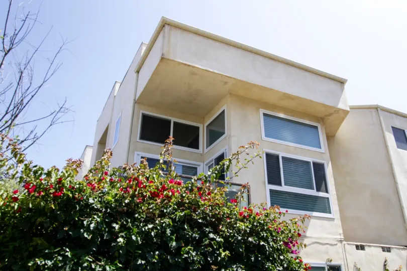 The windows seen on the building at 30 Reef in Marina Del Rey