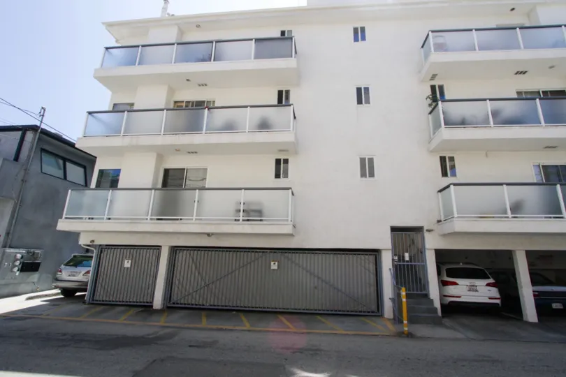 The garage parking at 4 Quaterdeck in Marina Del Rey