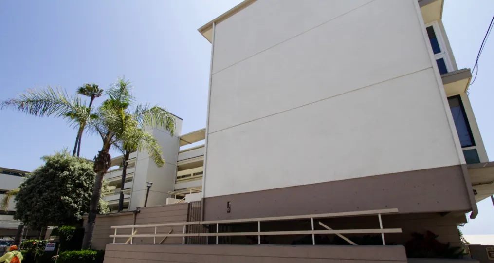 A view of the side of 6 Northstar in Marina Del Rey