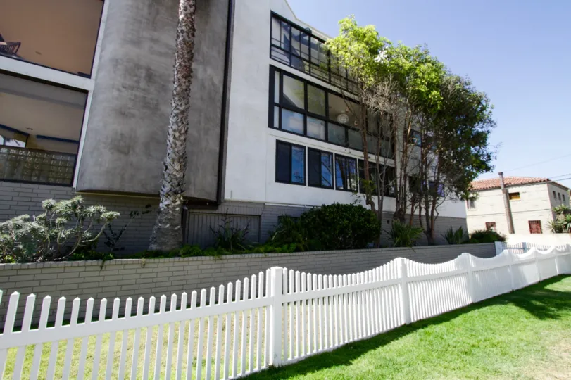 The fence around the Anchorage Estates