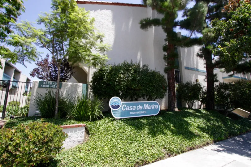 The Casa de Marina building in Marina Del Rey