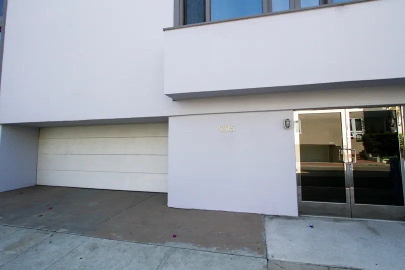 The doors of the Costa Oro for entrance