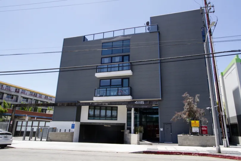 The Del Rey Lofts building at the Marina Del Rey