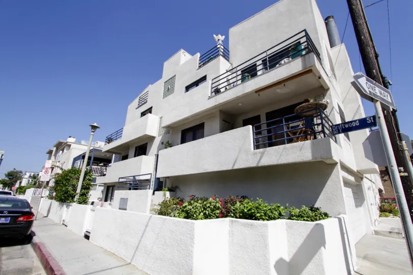 The landscaping of the Driftspeed in Marina Del Rey