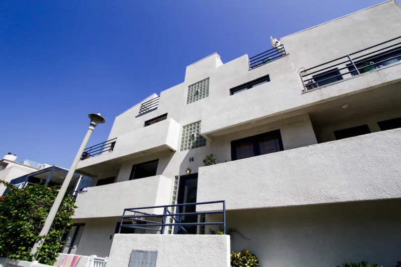 The balconies of Driftspeed in Marina Del Rey