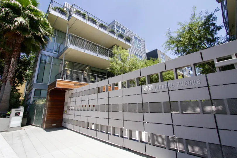 The security gated entrance of Gallery Lofts MDR