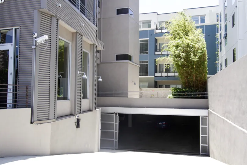 The parking for Steel Lofts in Marina Del Rey