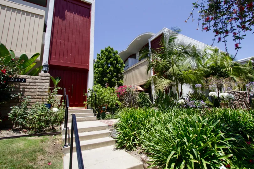 The entranco Villa Beaulieu in Marina Del Rey