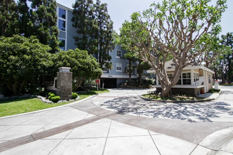 The entrance into Villa Marina East IV of Marina Del Rey