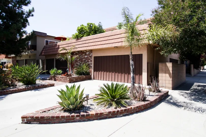 The driveway for 10905 Peach Grove St in North Hollywood