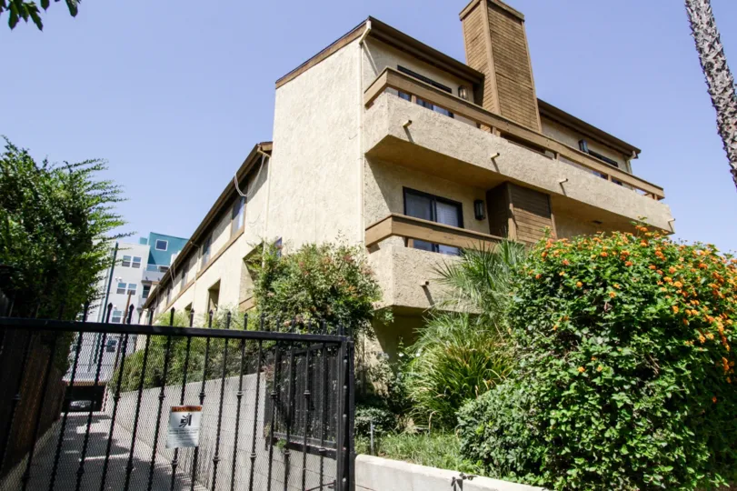 The balconies seen at 11127 Hesby St