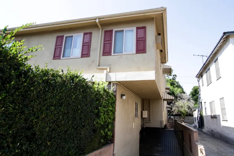 The landscaping seen at 11585 Riverside Dr