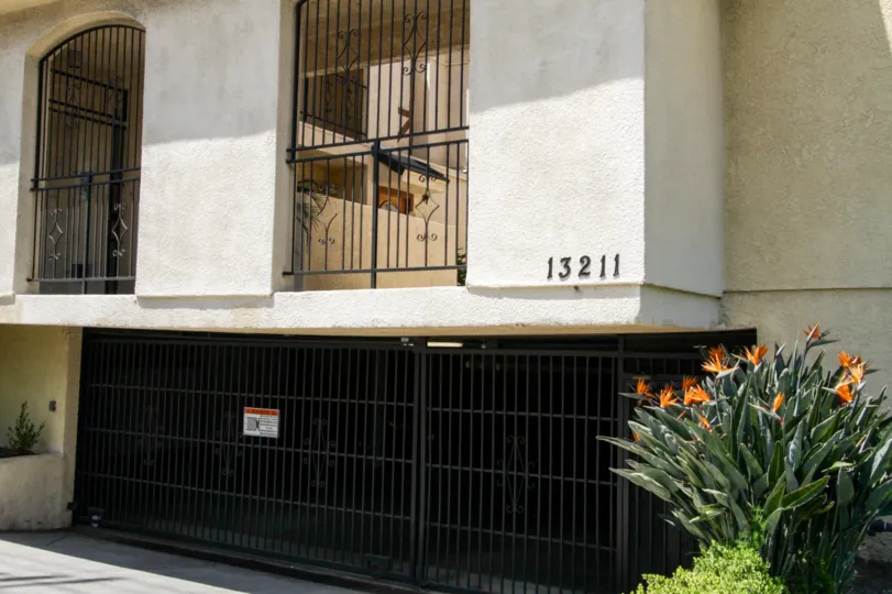The numbers on the side of the building at 13211 Vanowen St