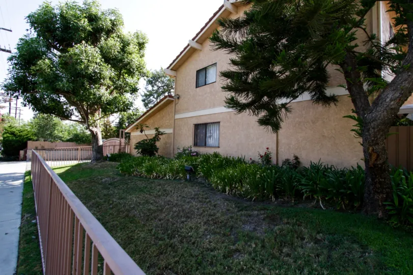 The landscaping seen around 6525 Cleon Ave