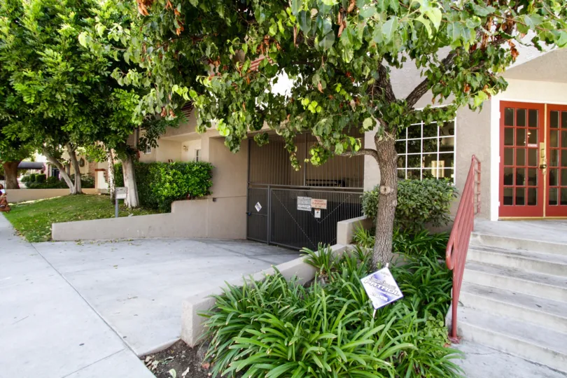 The landscaping around Garden Terrace