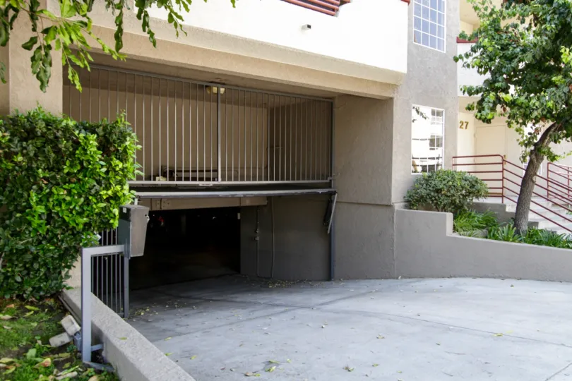 The parking for Garden Terrace