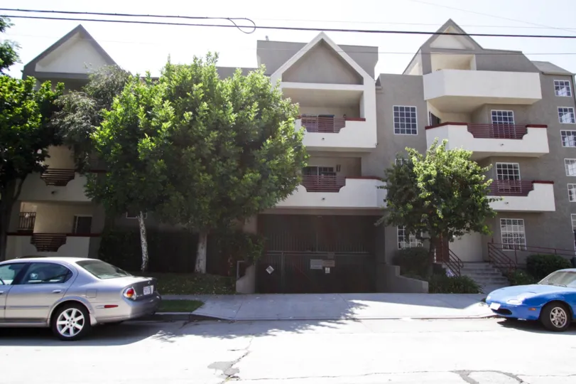 The Garden Terrace building in North Hollywood