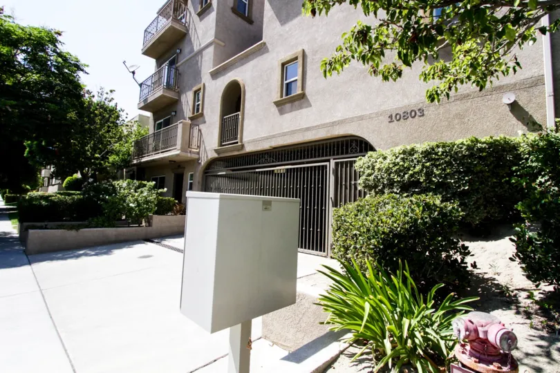 The mail box for Hesby Villas