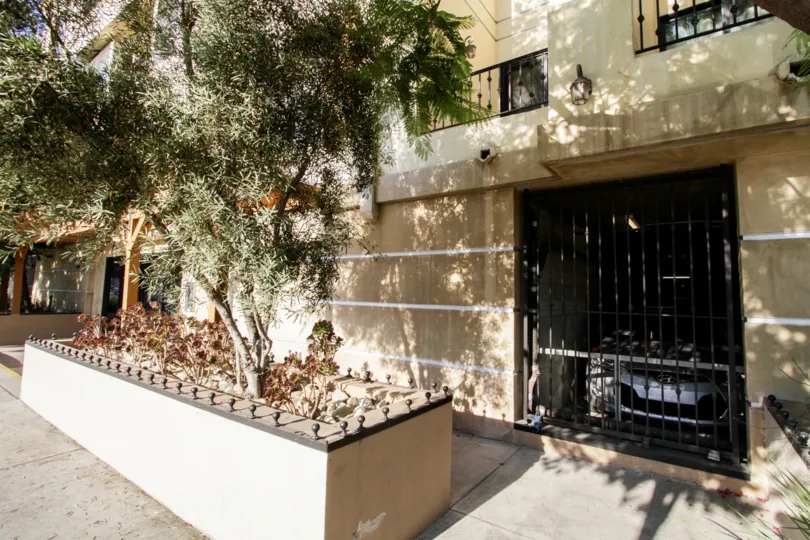 The landscaping of the Laurel Bliss
